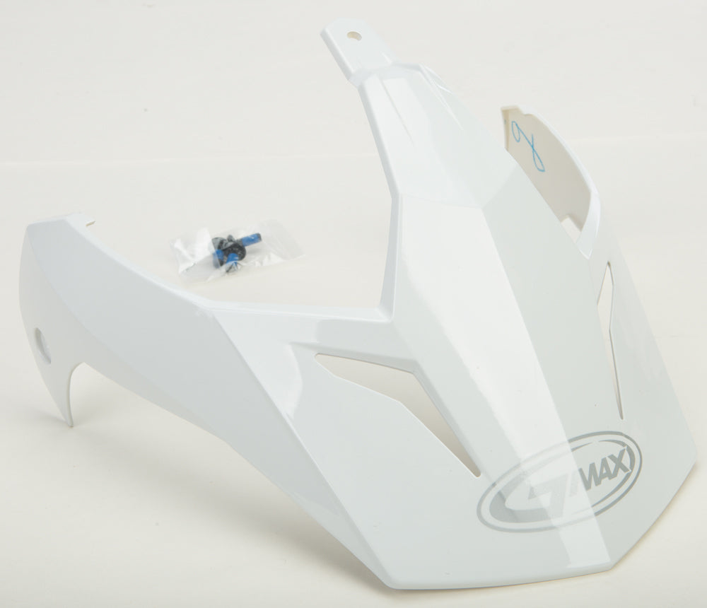 Visor W/Screws White Gm 11