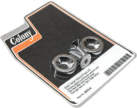 Gas Tank Mount Kit Chrome