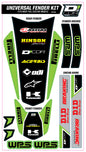 Trim Kit Green Wps Universal For Full Size Motorcycles