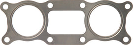 SLP gasket seal in black, designed for exhaust system, with durable material and precise fit for optimal engine performance.