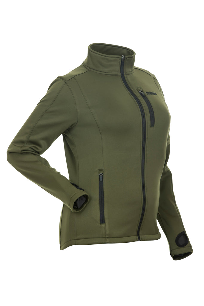Performance Fleece Zip Up Olive Xs