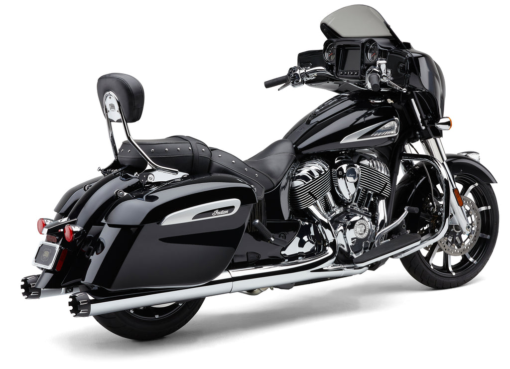 Detach Backrest Short Chrome Chieftain 14 25