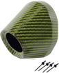 Carbon End Cap Green 1 3/4