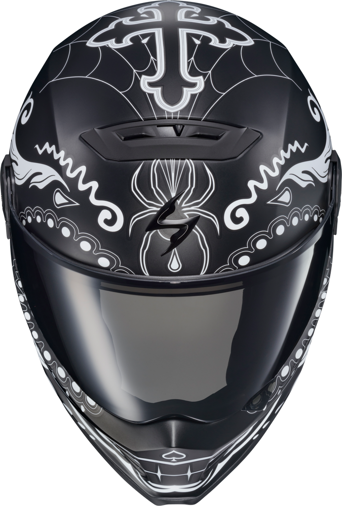 Covert Fx Full Face Helmet El Malo White/Matte Black 2x