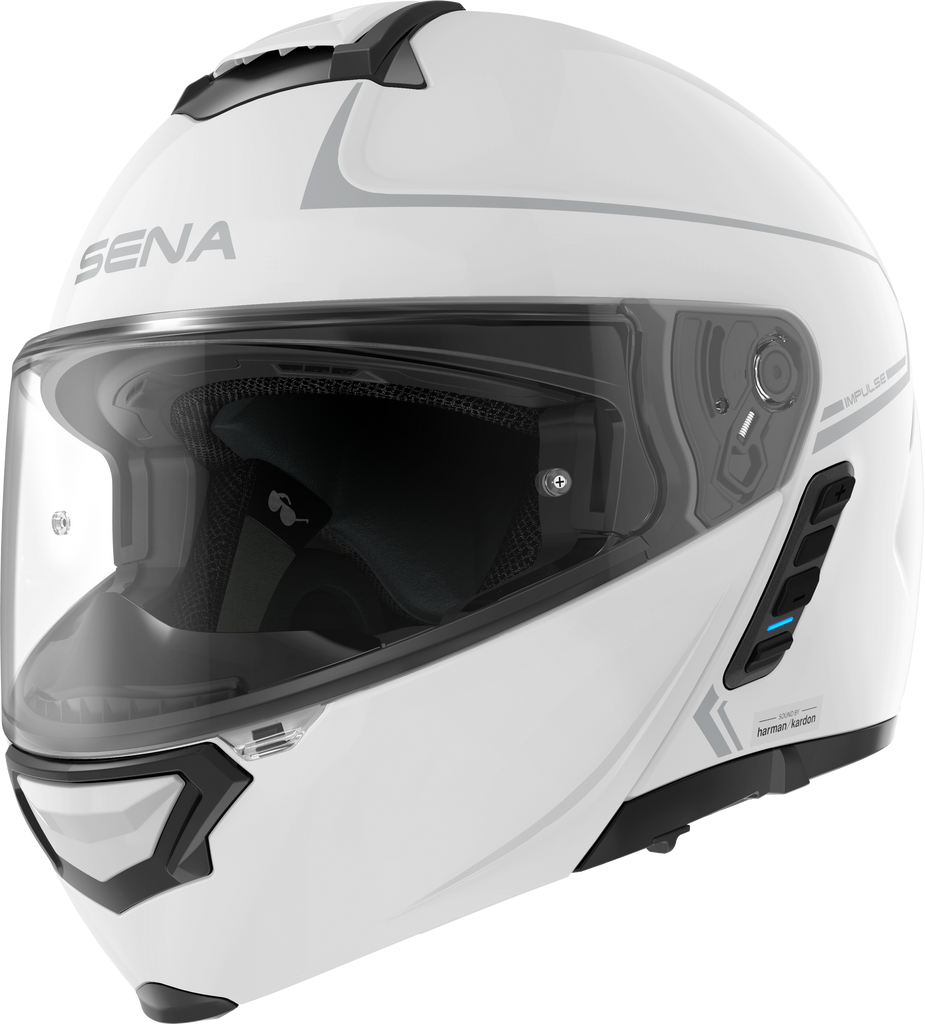 Impulse Flip Up Helmet Gloss White 2x