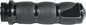 Velvet Air Grips W/Cable Throttle Boss Black