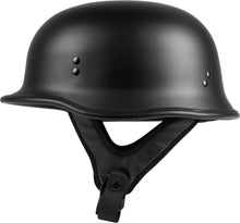 Load image into Gallery viewer, 9mm German Beanie Helmet Matte Black 3x