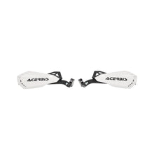 Load image into Gallery viewer, ACERBIS Firstmoto handguards for mini motorcycles, black plastic with mounting brackets, designed for rider protection.