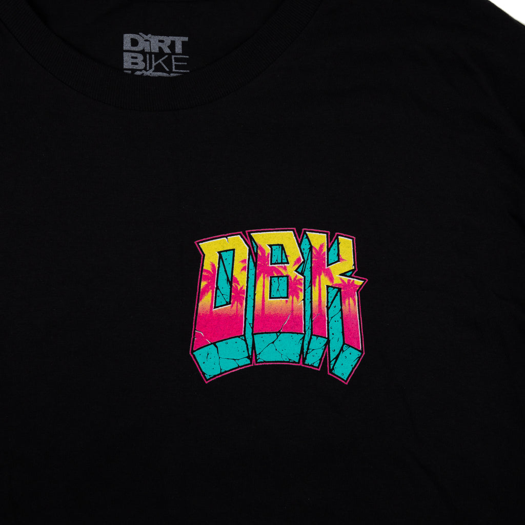 Block X Block Tee Black Lg