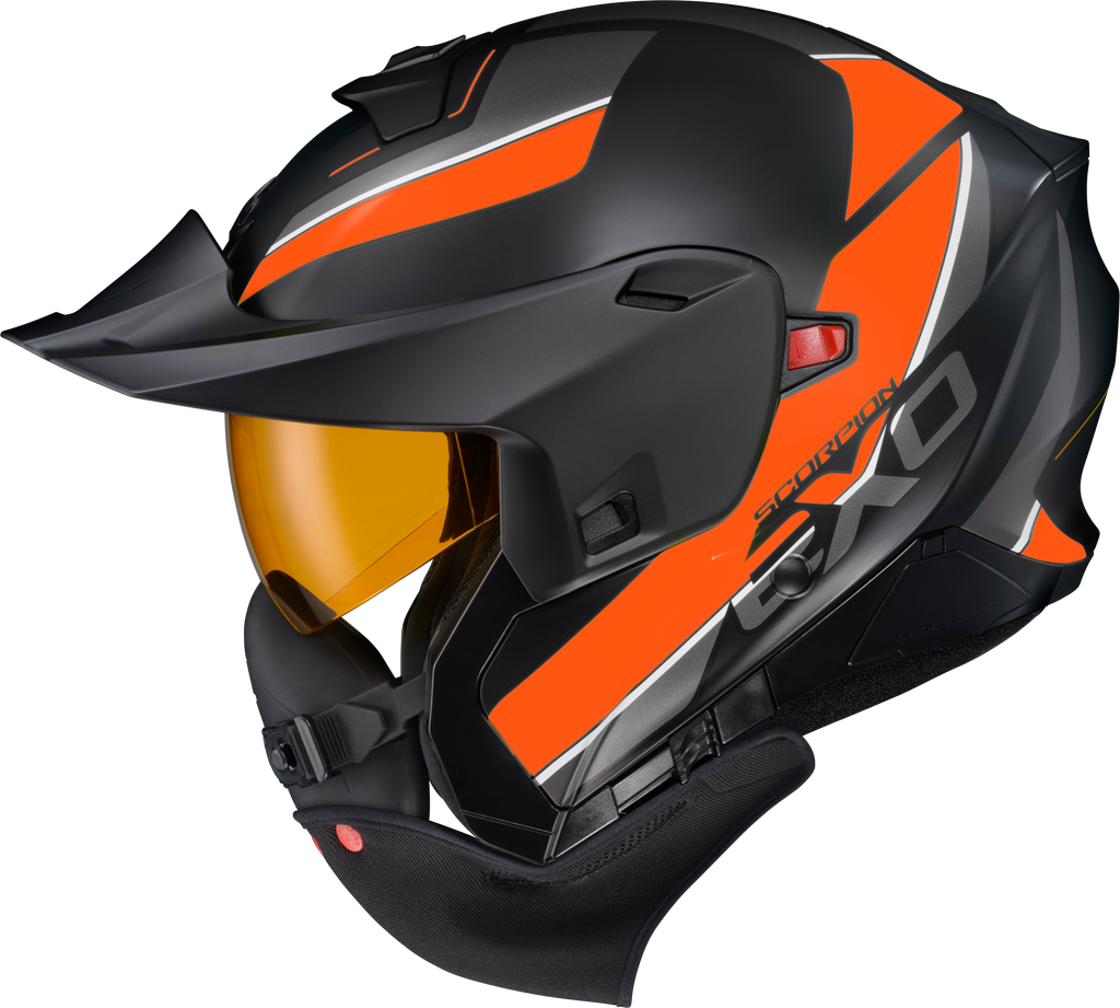 Exo Gt930 Cold Weather Helmet Modulus Orange 2x (Electric)