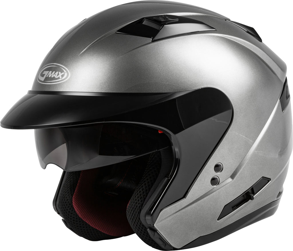 Of 77 Open Face Helmet Titanium 3x