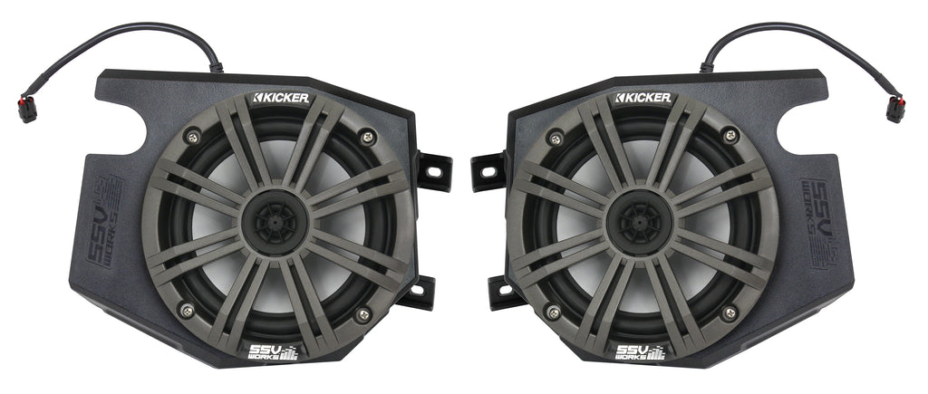 Kicker Front Pods 65 Watt 6.5" 900s 1000s 1000