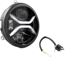 Load image into Gallery viewer, 7" Zenith Led Headligh H4 Plug