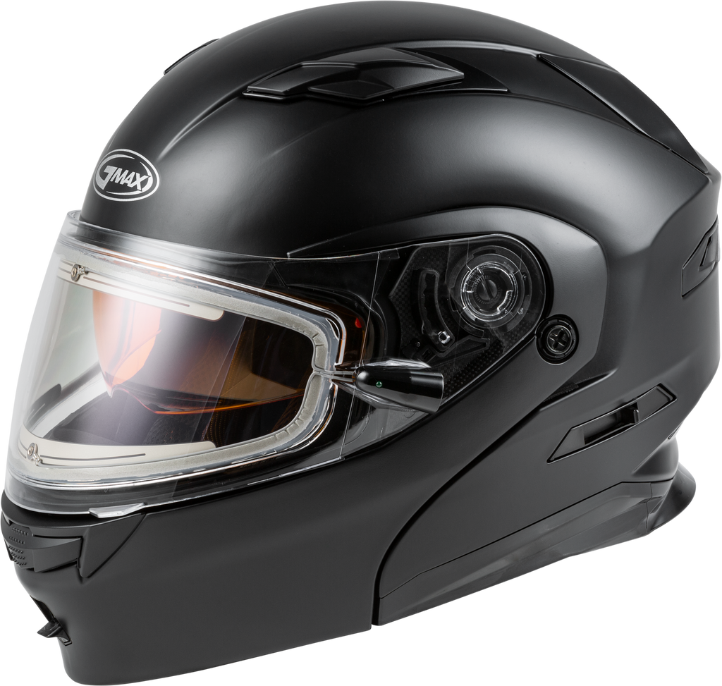 Md 01s Modular Snow Helmet W/Electric Shield Matte Blk Xs