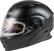Load image into Gallery viewer, Md 01s Modular Snow Helmet W/Electric Shield Matte Blk Xs