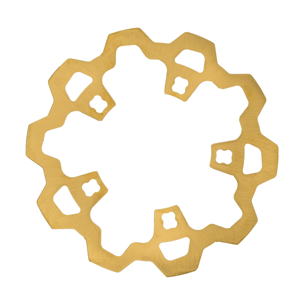 Enforcer 1 Piece Rotor Front Gold 11.8