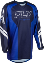 Load image into Gallery viewer, Youth F 16 Raze Jersey Navy/Blue/White Yl