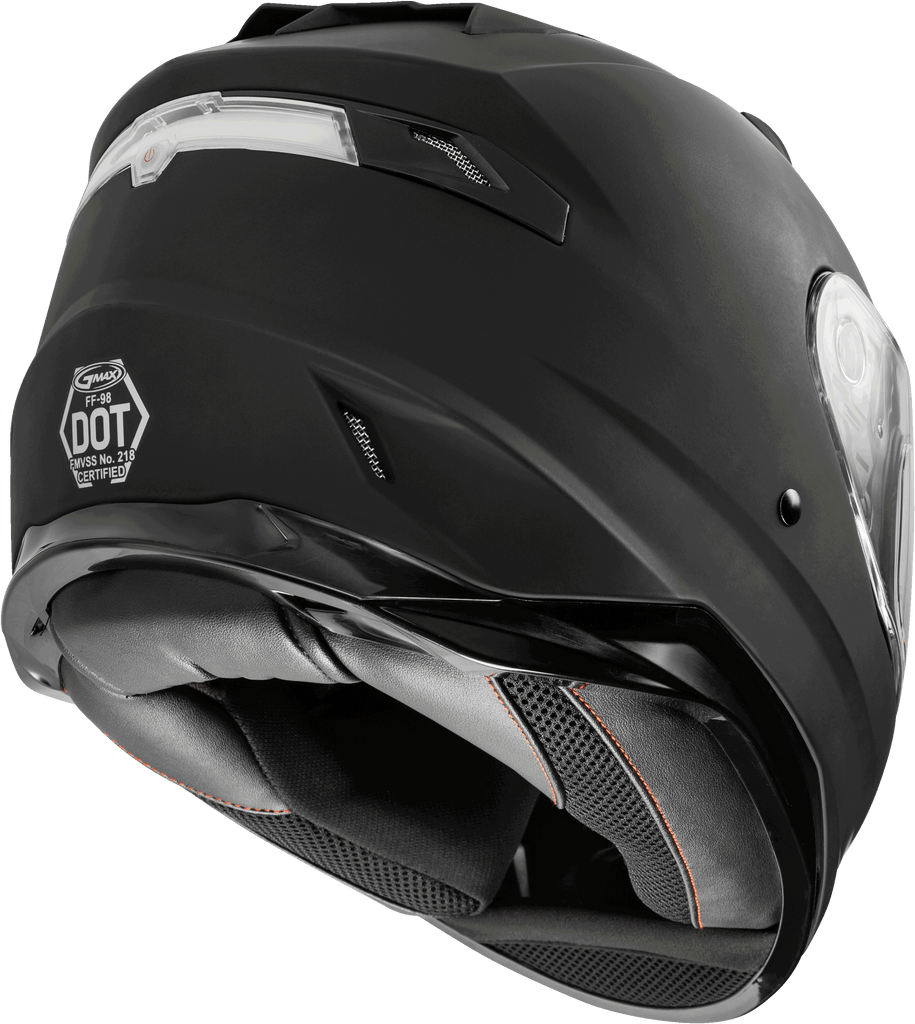 Ff 98 Full Face Helmet Matte Black Sm