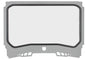 Pro Xp/R Front Windshield Turbo Silver