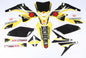 Suzuki Raceline Graphics Complete Kit Black