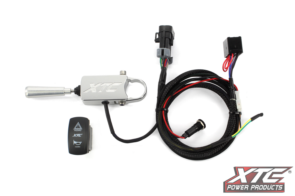 Auto Turn Signal Kit W/ Billet Column Lever Can