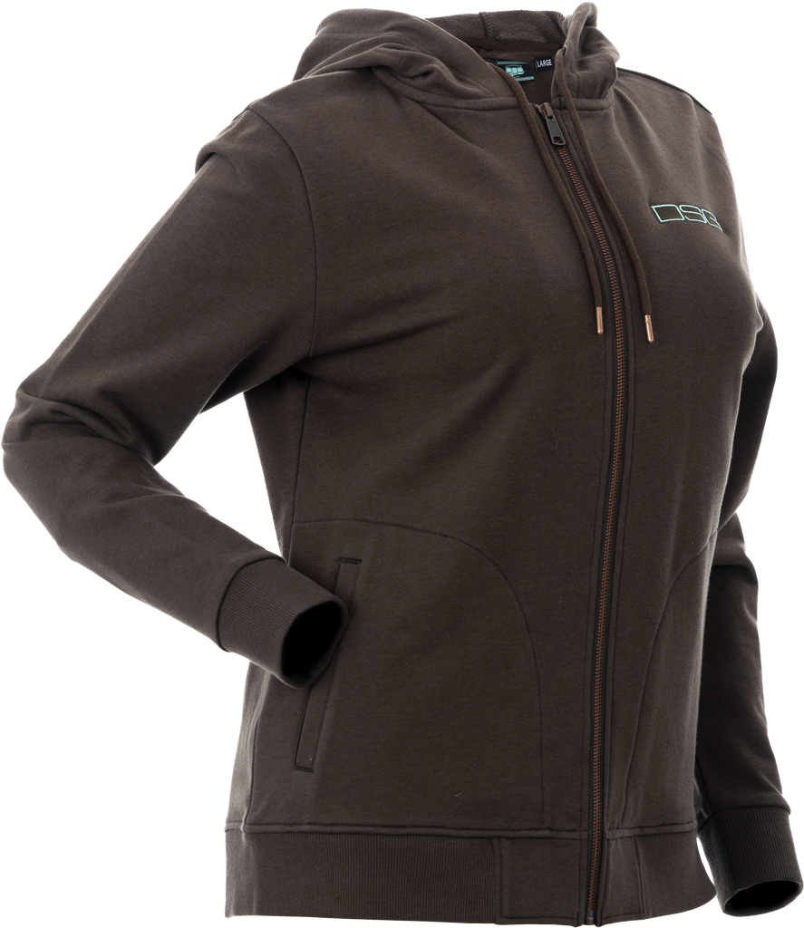 Neve Zip Up Hoodie Charcoal 2x