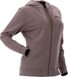 Neve Zip Up Hoodie Smoky Mauve 2xs