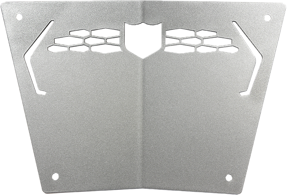Front Sport Bumper Skid Plate Titanium Metallic