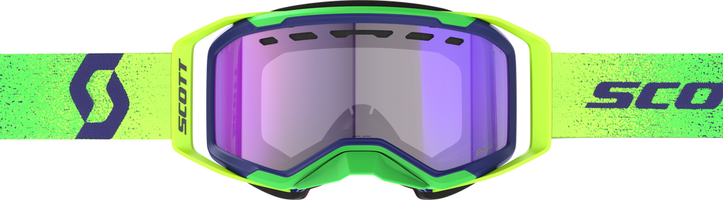 Prospect 2.0 Smb Ls Goggle Mdnt Prp/Sfty Ylw Ls Blue Chrm