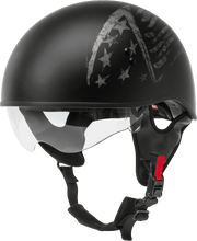 Load image into Gallery viewer, Hh 65 Half Helmet Bravery Matte Black/Grey Md