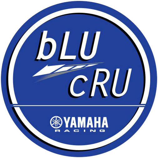Blu Cru Decal 4"