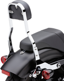 COBRA Detachable Backrest Short Chrome Softail 00 06