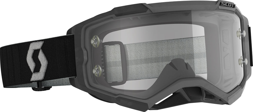 Fury Goggle Black/Grey Clear Works Lens