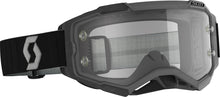 Load image into Gallery viewer, Fury Goggle Black/Grey Clear Works Lens