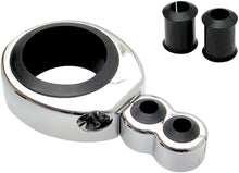 Load image into Gallery viewer, Cable Clamp 1 1/4" 1 1/2" Dual Thr/Clu Chrome