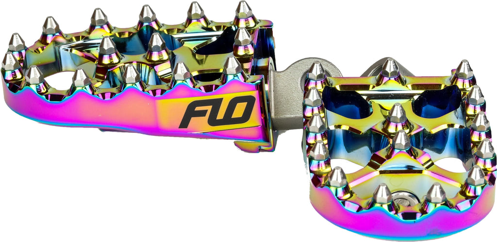 Moto Style Footpeg Set Jet Fuel 2"X3.125"
