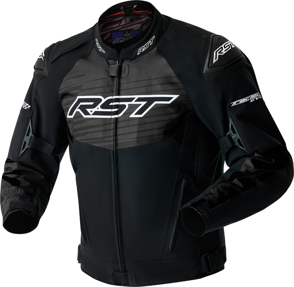 Tractech Evo D3o Jacket Black/White Textile Md