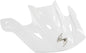 Vx R70 Peak Visor White