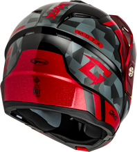 Load image into Gallery viewer, Md 74 Striker Modular Helmet W Red Shield Blk/Gry/Rd Mtlc Xs