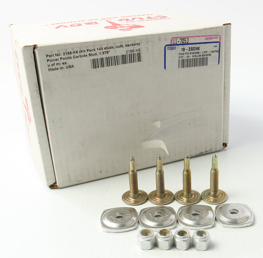 Power Point W/Backers 1.375" 144/Pkg 5/16" 24