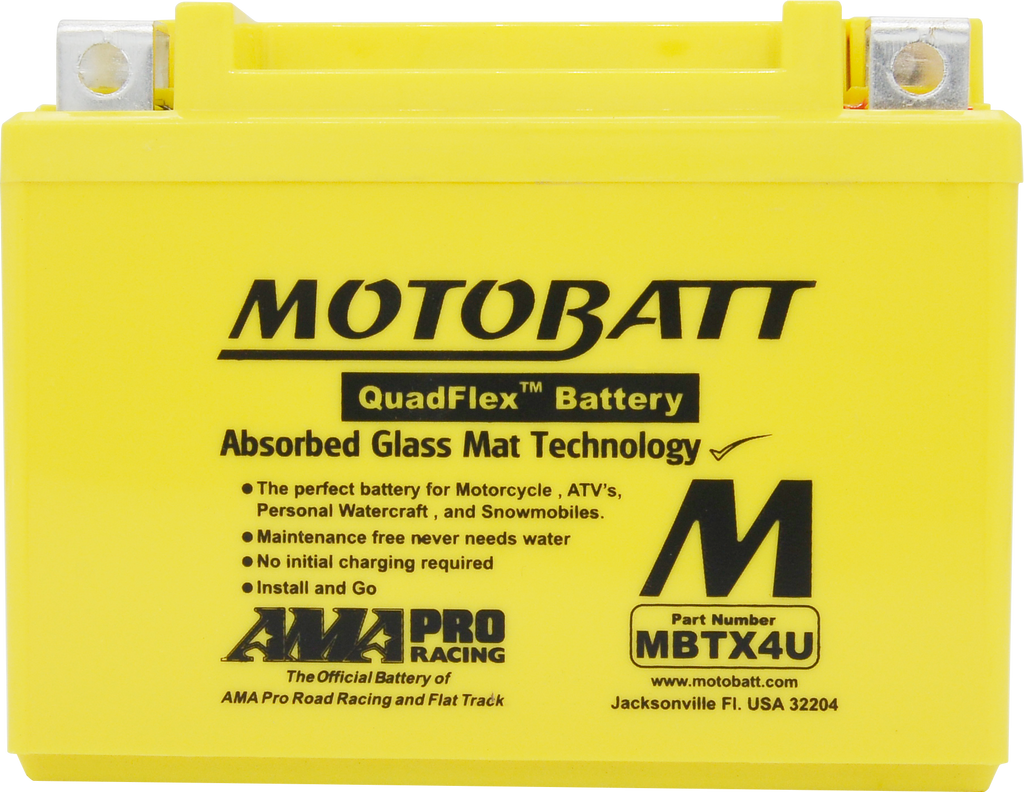Battery Mbtx4u Sealed Factory Activated