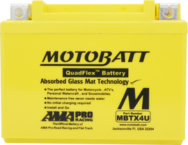 Battery Mbtx4u Sealed Factory Activated