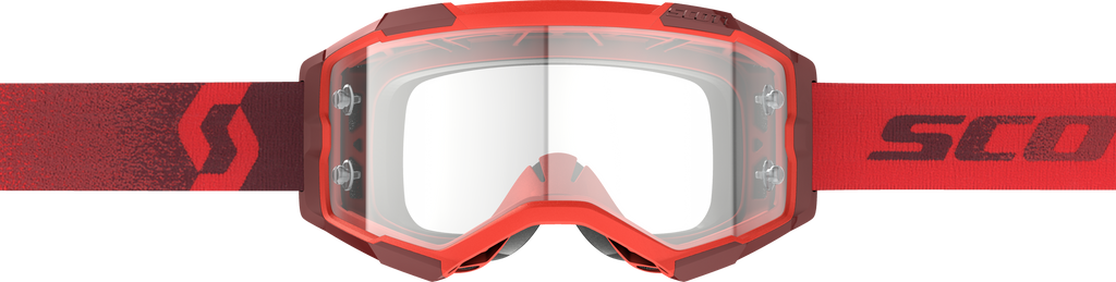 Fury Goggle Red Clear Works