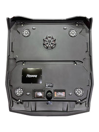 HOPPE stereo top 4 speakers with subwoofer Pioneer6 41, black audio speakers for enhanced sound quality and home entertainment.