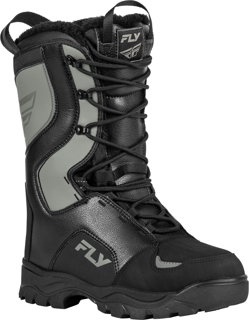 Marker Laced Boot Black/Grey 7