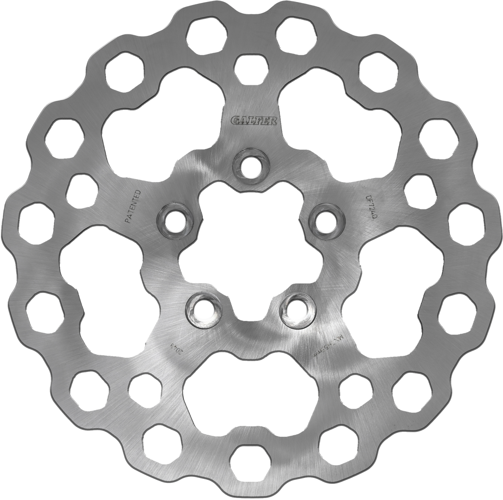 Rotor 10.5" Solid Cubiq Rr Stainless