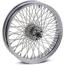 Load image into Gallery viewer, CHROME 60 SPOKE 21X3.5" FRONT WHEEL HARLEY DAVIDSON BAGGERS 00-25 - The Speed Shop Canada