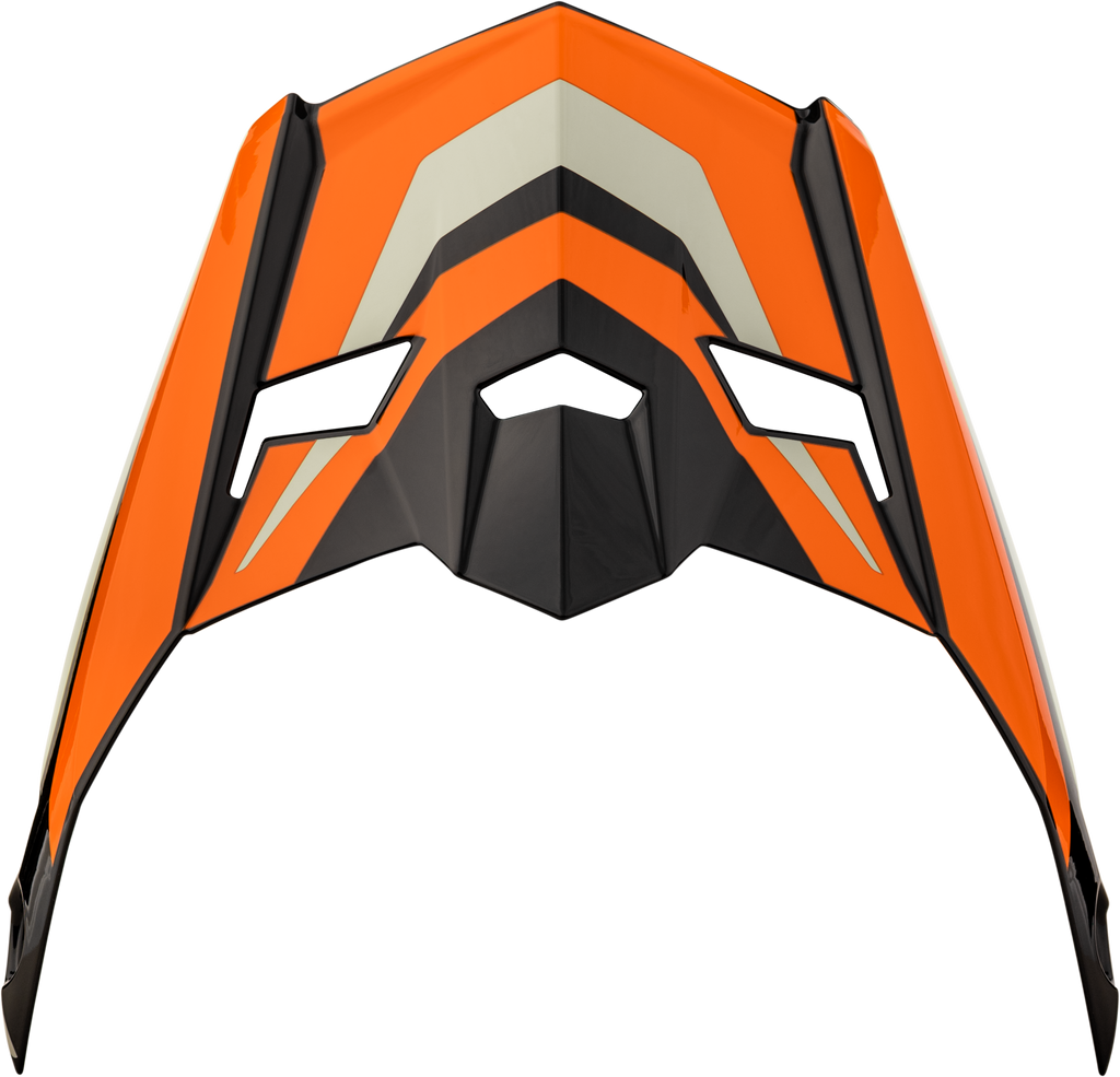 Mx 46 Cyclus Visor Black/Orange Md 2x