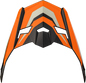 Mx 46 Cyclus Visor Black/Orange Md 2x