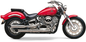Blvd Slashcut Slip On Chrome Yam V Star 1100 99 05